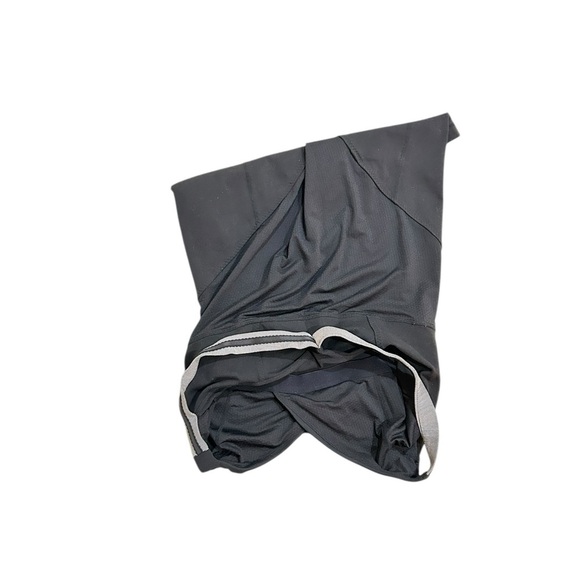 Lululemon Athletica Black Tank Top striped straps  built in bralette size small - Picture 8 of 9